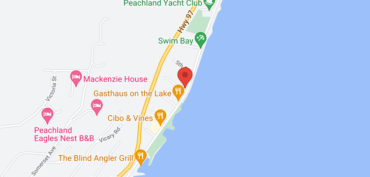 map of #SL7 5760 Beach Avenue